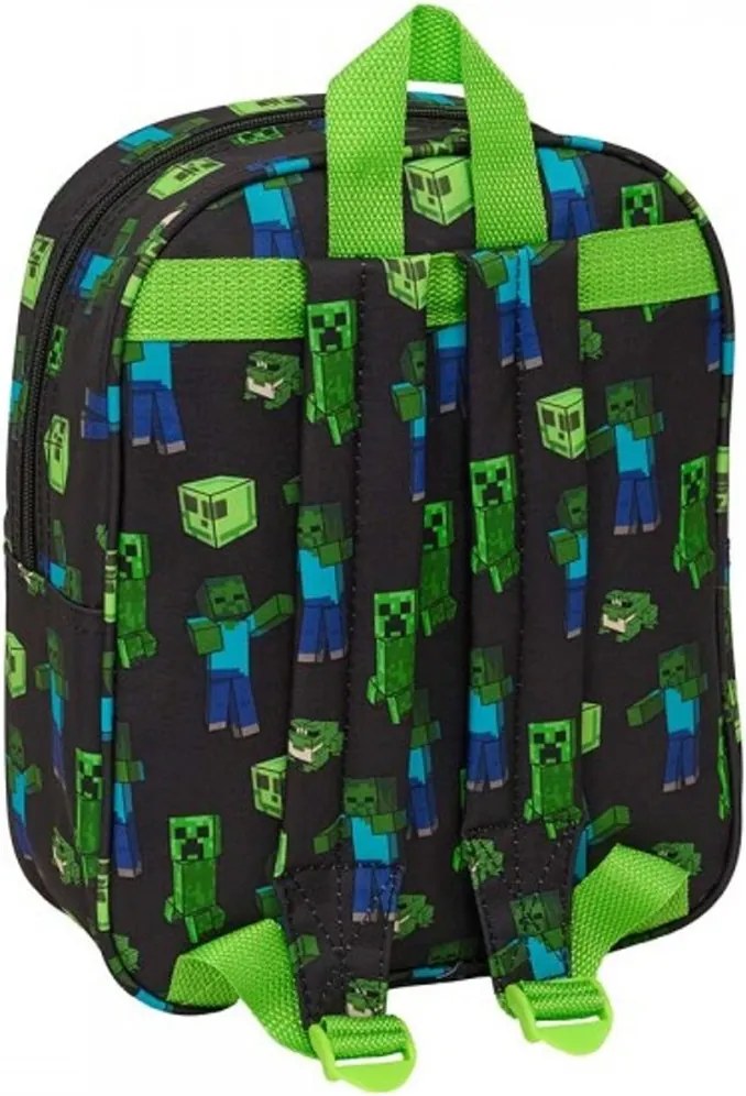 Detský 3D batôžtek pre predškolákov Minecraft – Creeper Boom