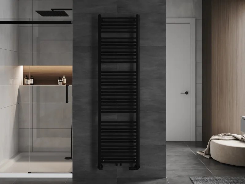 Mexen Mars, vykurovacie teleso 1800 x 500 mm, 814 W, čierna, W110-1800-500-00-70