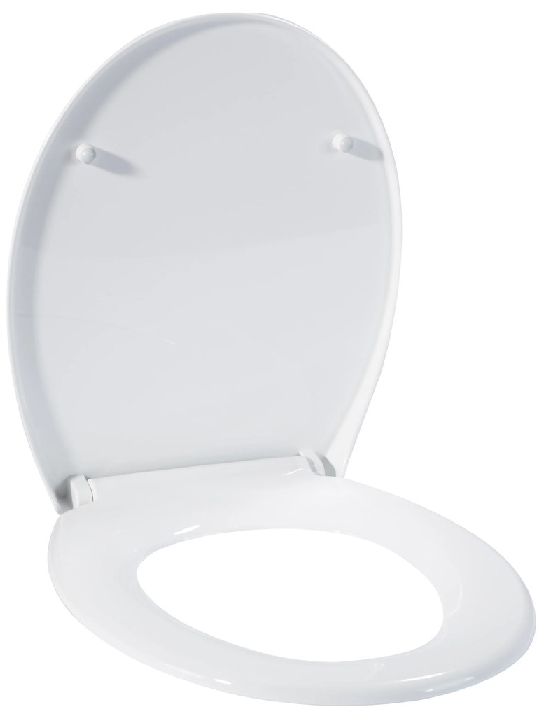 Cerano Tavoleta, WC sedátko so spomaľovacím mechanizmom 446x372x52 mm, UF, biela lesklá, CER-CER-414803