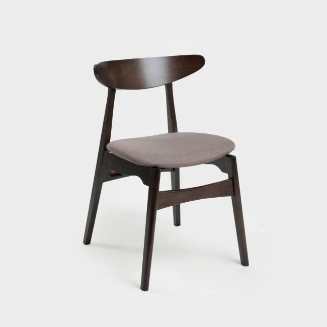 Jedálenská stolička EROSO tmavohnedá 711930