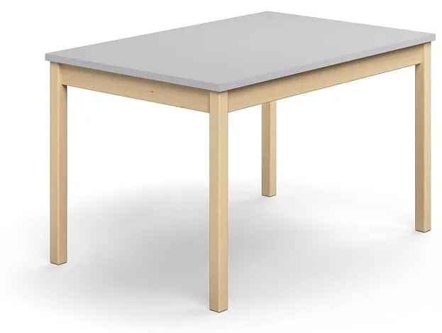 Stôl DECIBEL, 1200x800x720 mm, akustický HPL - šedá