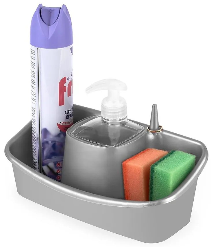 Dávkovač mydla/saponátu  s miestom na hubku