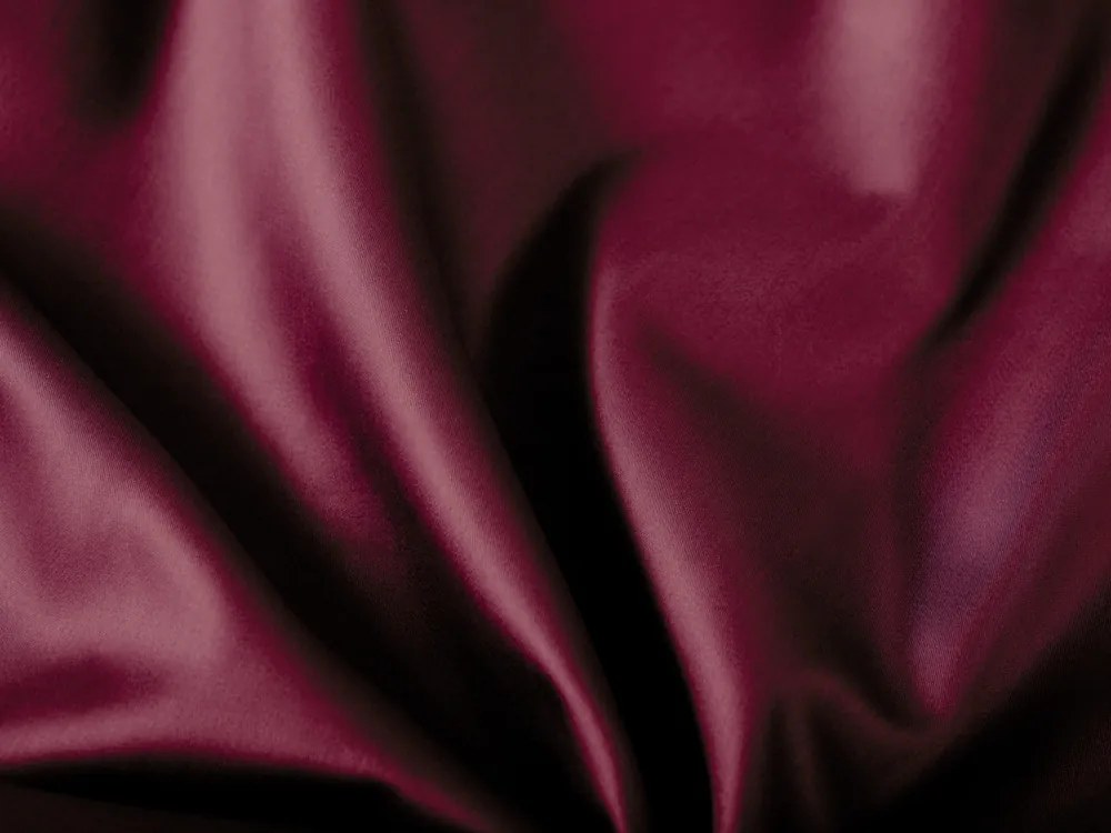 Biante Obdĺžnikový bavlněný saténový ubrus ST-004 Vínový 140x220 cm