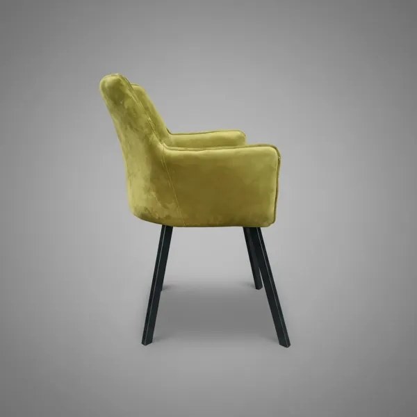 Jedálenská stolička AMELIA zelená