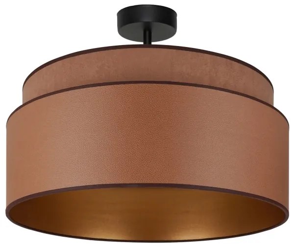 Brilagi - Prisadený luster OREGON VEGE 1xE27/15W/230V pr. 45 cm hnedá