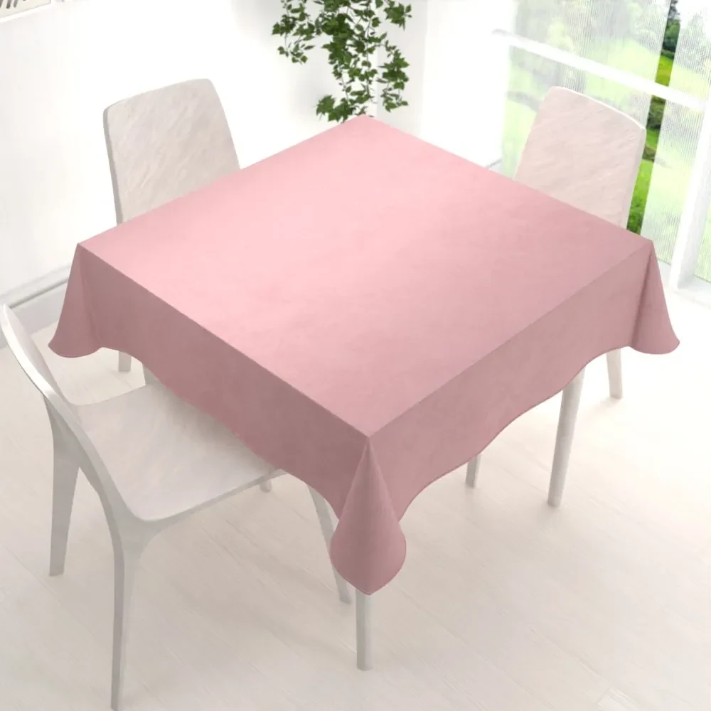 Biante Zamatový štvorcový obrus Velvet Prémium SVP-033 Staroružový 90x90 cm