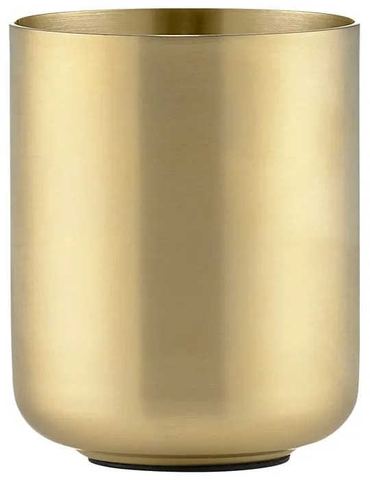 Téglik na zubné kefky z nehrdzavejúcej ocele v mosadznej farbe Ume Brass – Zone