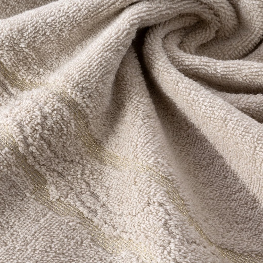 BAVLNENÝ UTERÁK KARIN 50X90 CM BÉŽOVÁ