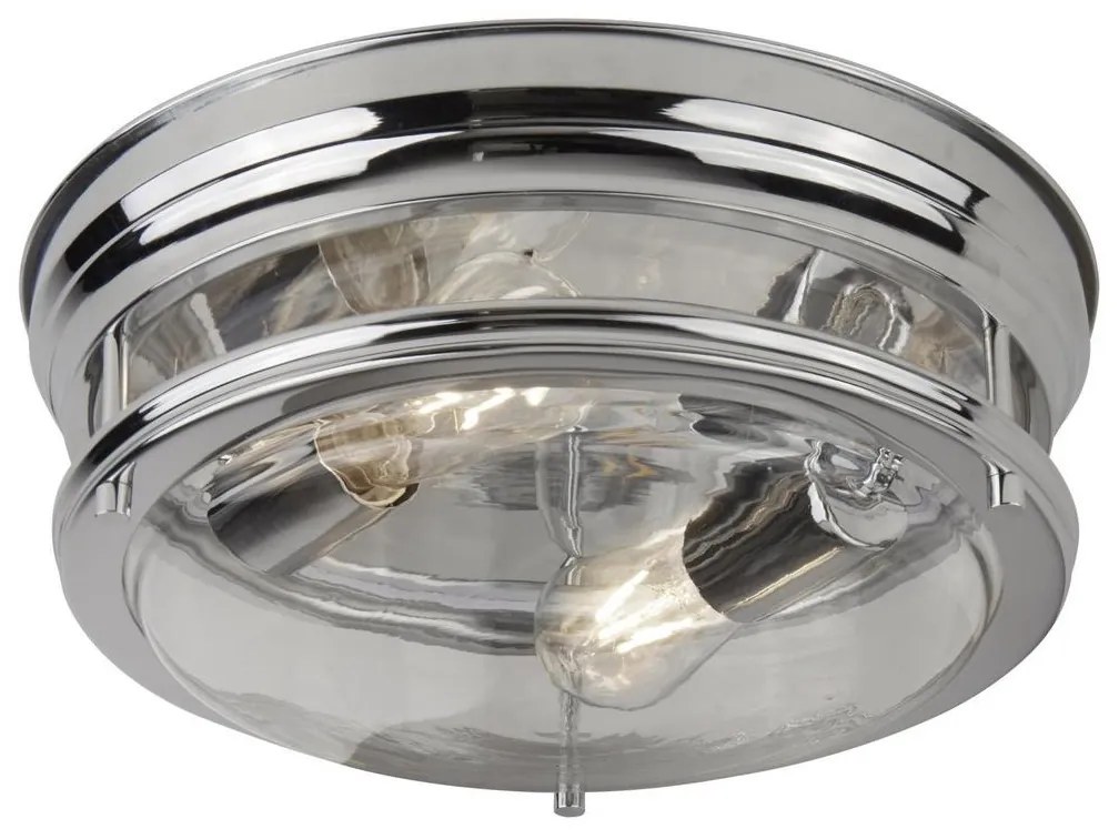 Searchlight 5182CC - Stropné svietidlo EDINBURGH I 2xE27/40W/230V chróm