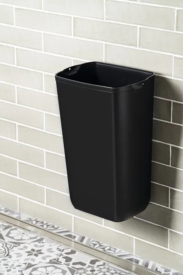 MARPLAST MARPLAST, COLORED nástenný odpadkový kôš s vekom 23l, ABS, biela, A74201-1