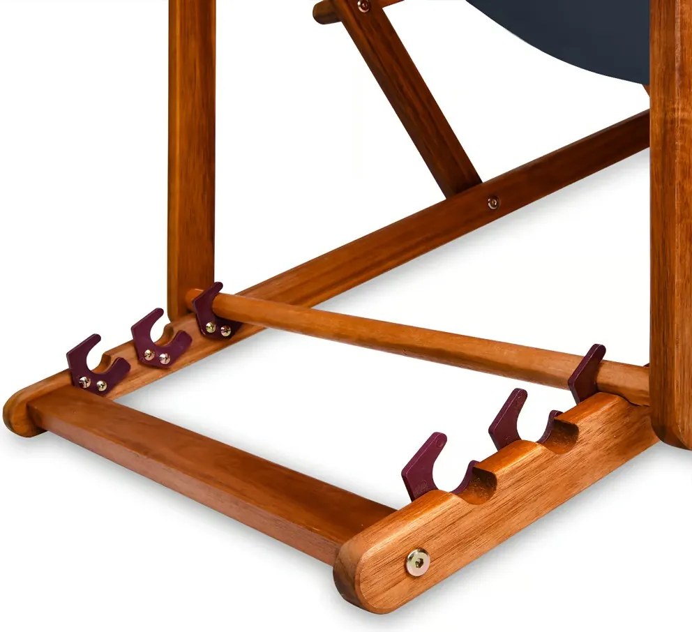 Záhradné lehátko SIENA, 94x60x94cm, antracitová Jurhan