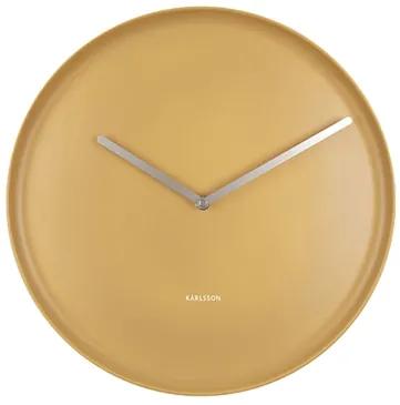 Nástenné hodiny Karlsson Plate KA5786YE, 35 cm
