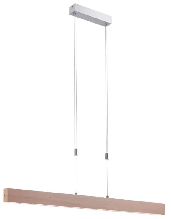 Leuchten Direkt 11420-78 - LED Stmievateľný luster na lanku AMANDA LED/30W/230V