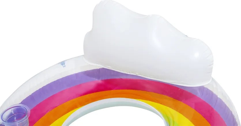 Nafukovacie koleso na plávanie 107 cm dúhové Bestway 43647