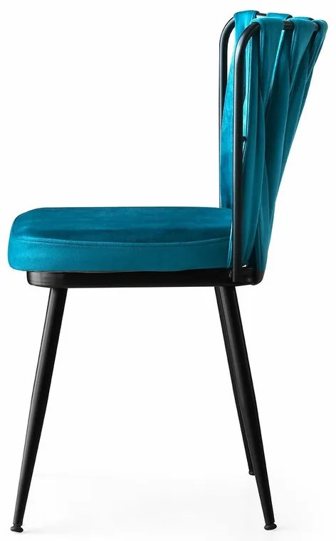 Sada jedálenských stoličiek Kusakli Blue, 4 ks