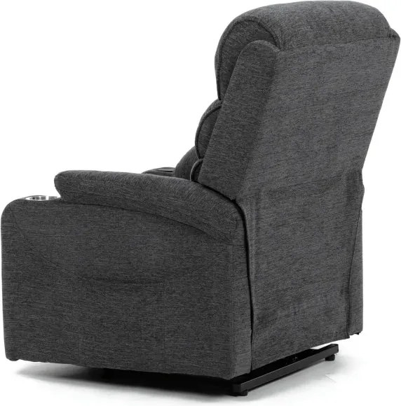 Polohovacie kreslo sivé, elektrické TV-S8348 GREY2