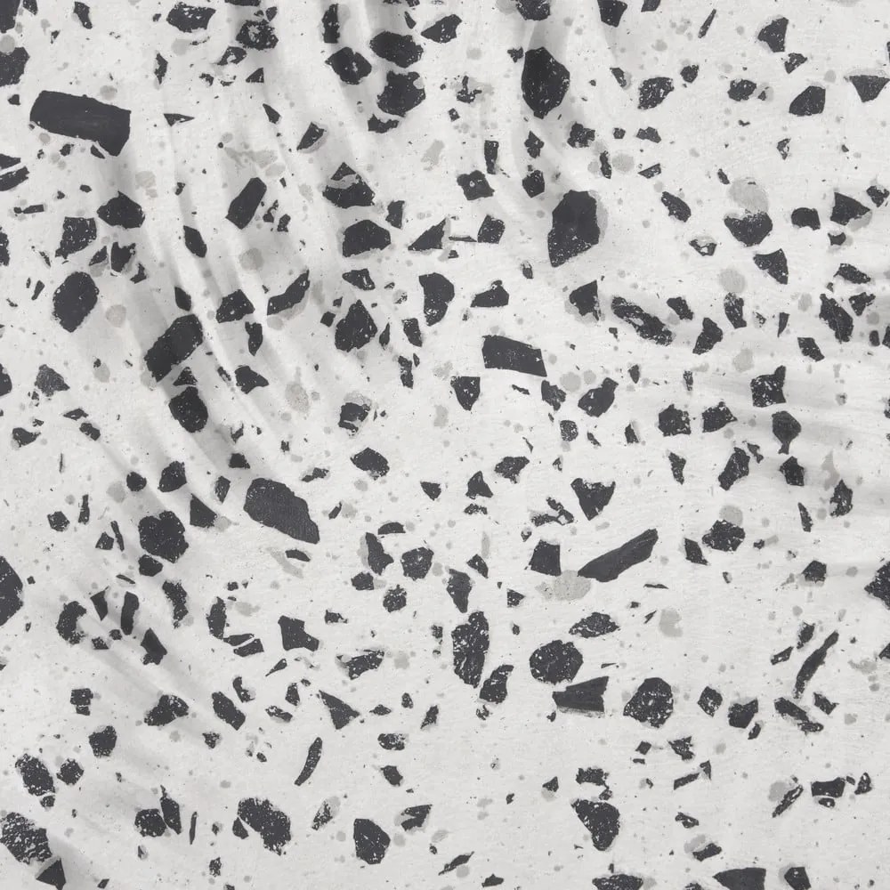 Biely betónový odkladací stolík Kave Home Jenell, ⌀ 35 cm