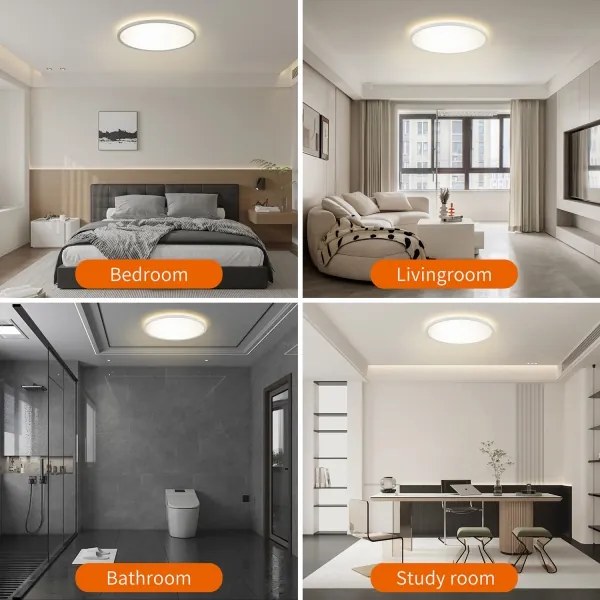 Brilagi - Stmievateľné LED svietidlo ULTRA SLIM LED/18W/230V pr. 30 cm biela + DO