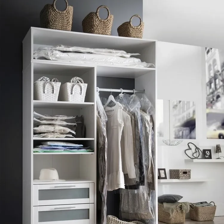Vákuové úložné vrecká 5 x 70 l, číra