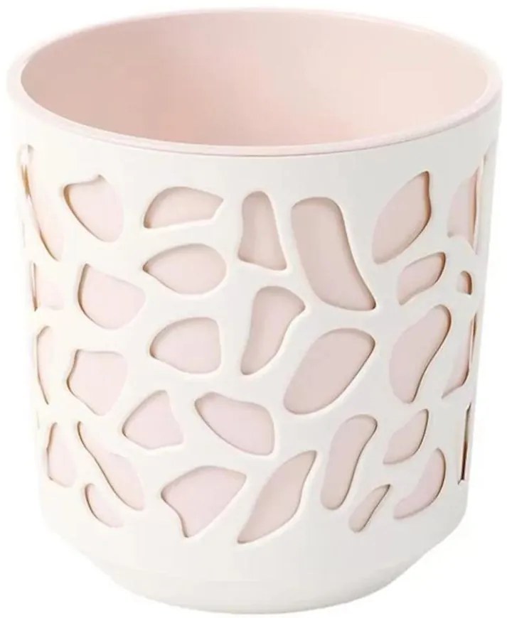 Obal DUET 14x15 cm béžová/ svetloružová