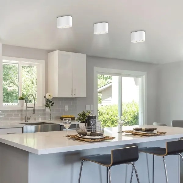 Rabalux 2052 - Bodové svietidlo KOBALD 2xGU10/42W/230V biela