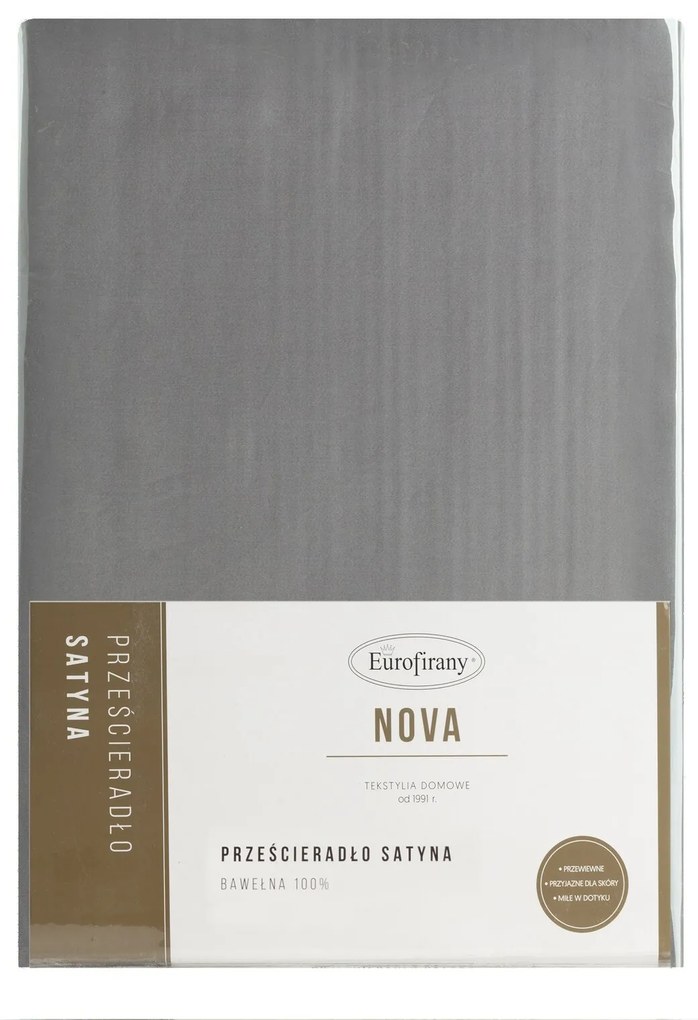 MAKOSATÉNOVÉ PRESTIERADLO NOVA 180X210 CM SIVÉ