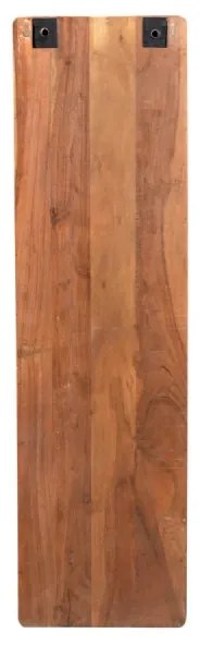 furniture-nabytek.cz - Masívna kúpeľňová skrinka Kalkata z recyklovaného dreva, lakovaná, viacfarebná – 35×35×125 cm