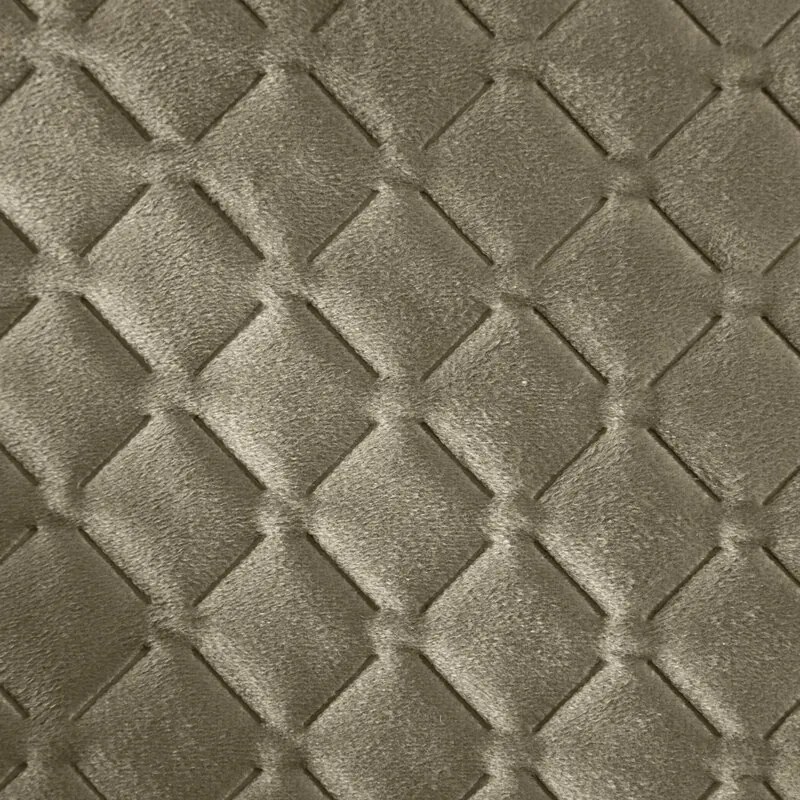 Dekorstudio Zamatový prehoz na posteľ DIMON v tmavobéžovej farbe Rozmer prehozu (šírka x dĺžka): 70x160cm