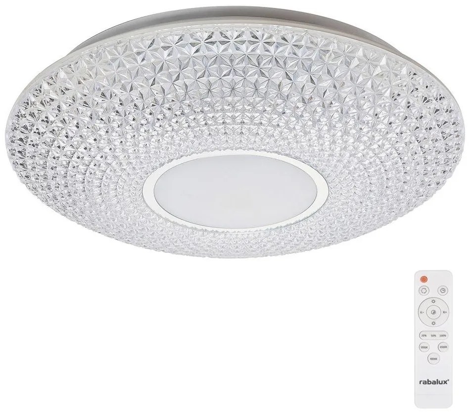 Rabalux Rabalux 1519 - LED Stmievateľné stropné svietidlo na diaľkové ovládanie CORALIA LED/72W/230V RL1519