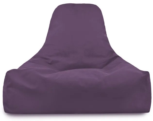 Kreslo Bali plyš fialové