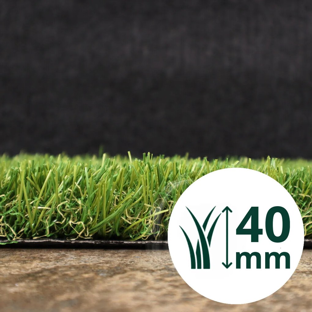 Europe Grass 70x400 cm Umelá tráva Rosalia, zelená, exteriér