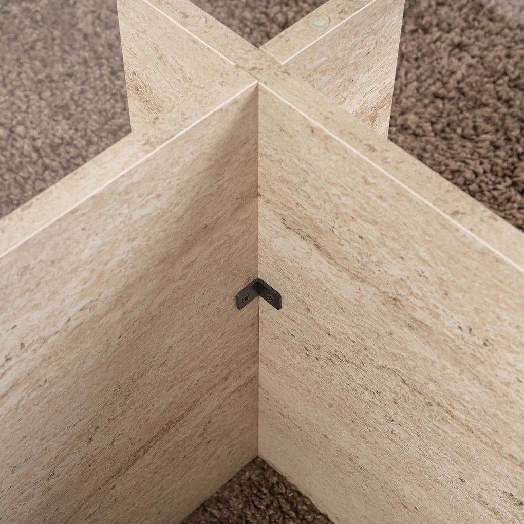 Konferenčný stolík Vetrino Travertine