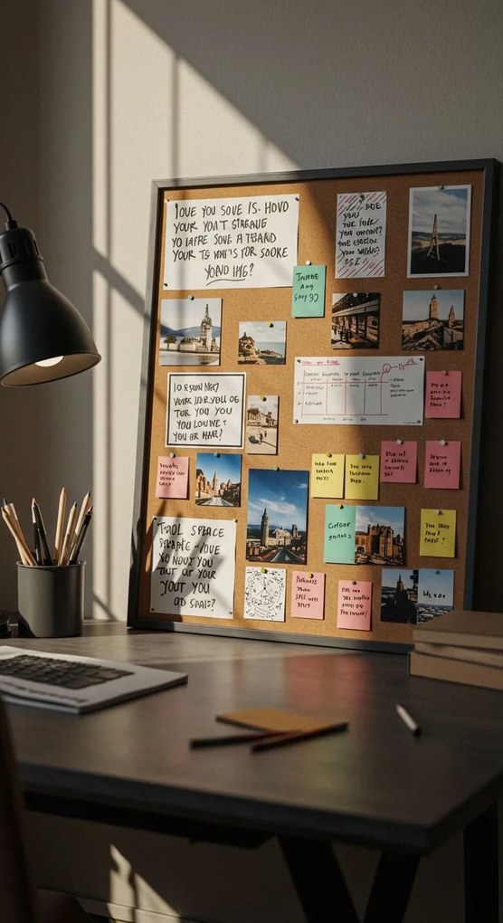 Toptabule.sk  Korková tabuľa v drevenom ráme + 9 farieb rámu 160x100 cm