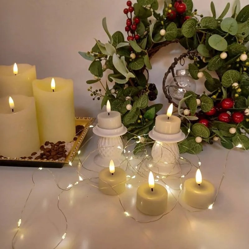 DECOLED Keramický svícen, 7 x 7 x 6,5 cm