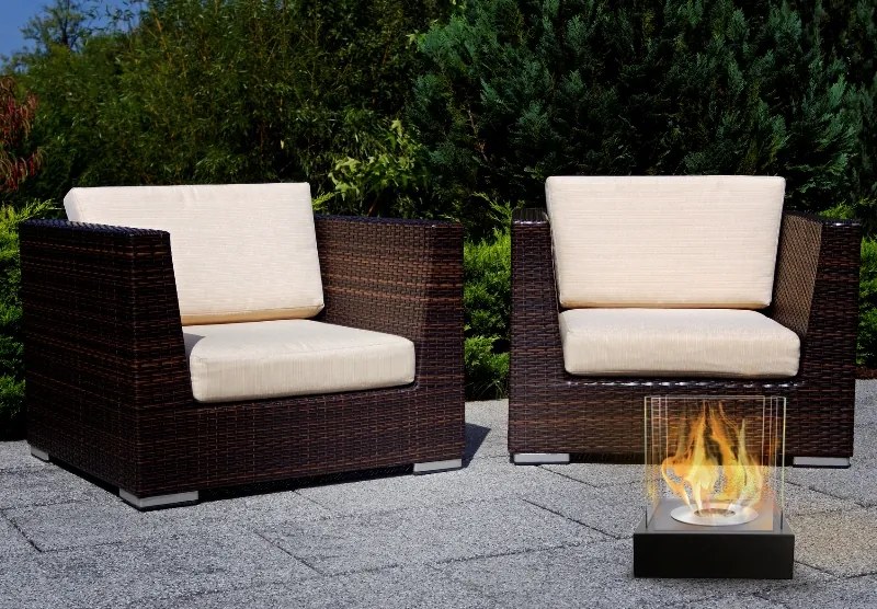 Voľne stojaci biokrb ČIERNA 40x52x40