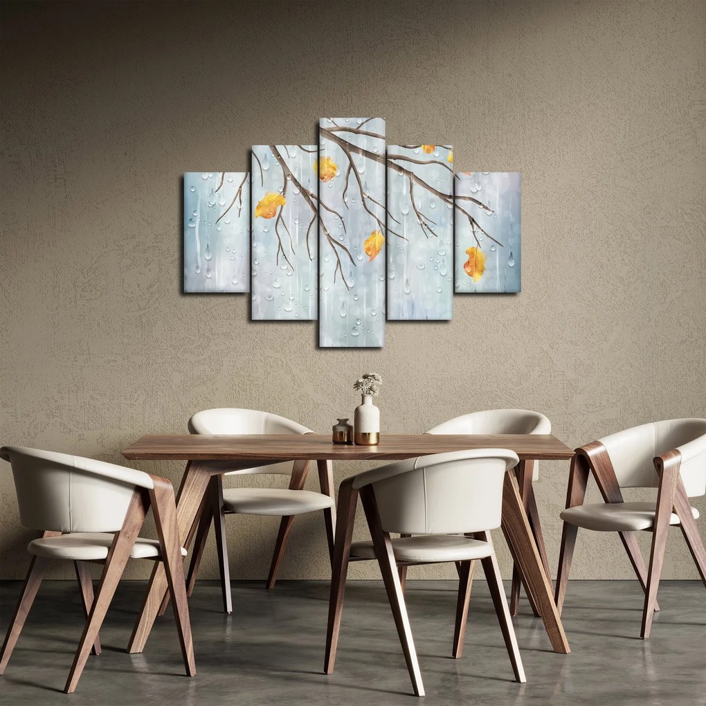 Obraz - Daždivý jeseň (150x105 cm)