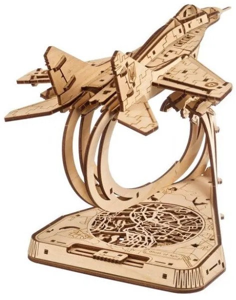 Ugears 3D drevené mechanické puzzle The Ghost of Kyiv