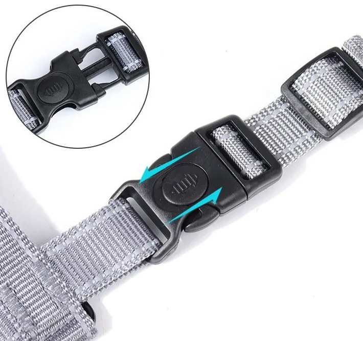 Postroj pro psy Astro XL tmavě modrý