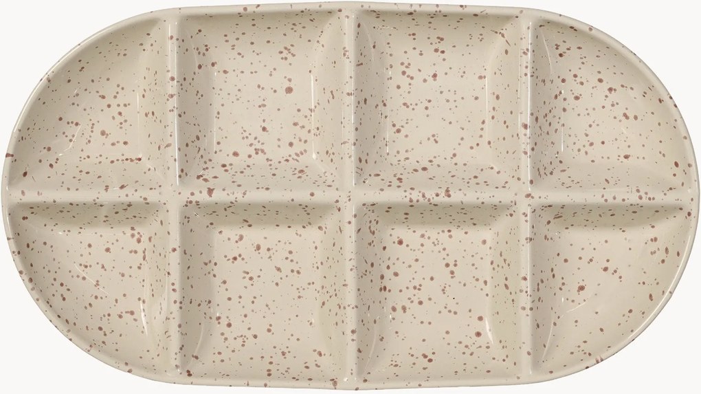 Ručne vyrobený servírovací tanier z kameniny Ditte