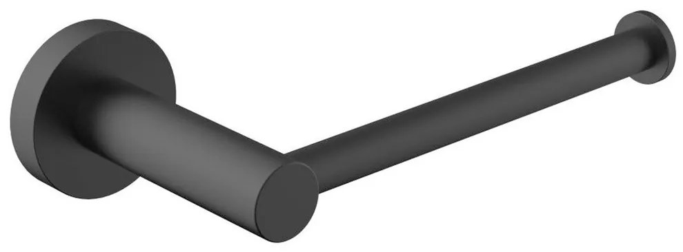 Sapho Sapho, X-ROUND držiak toaletného papiera, bez krytu, čierna, XR723B