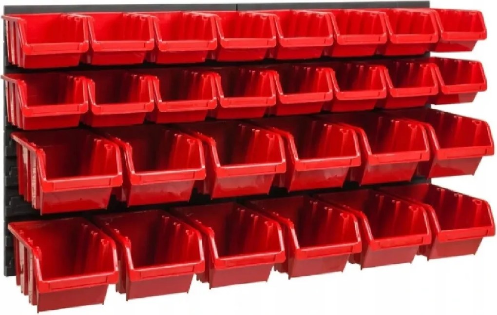Kistenberg Závesný panel s 28 boxmi na náradie ORDERLINE 800x392x195