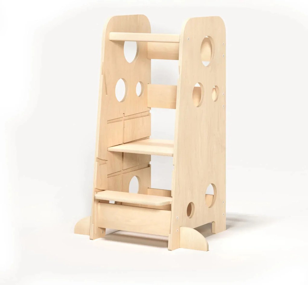 Montessori učiaca veža 3v1 XL 89 cm