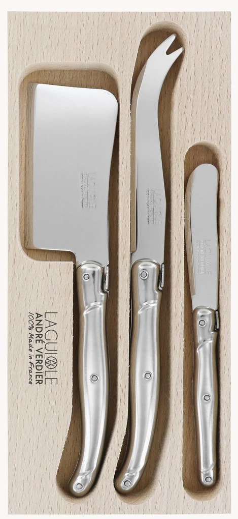 Nože na syr Debutant Inox, 3 ks
