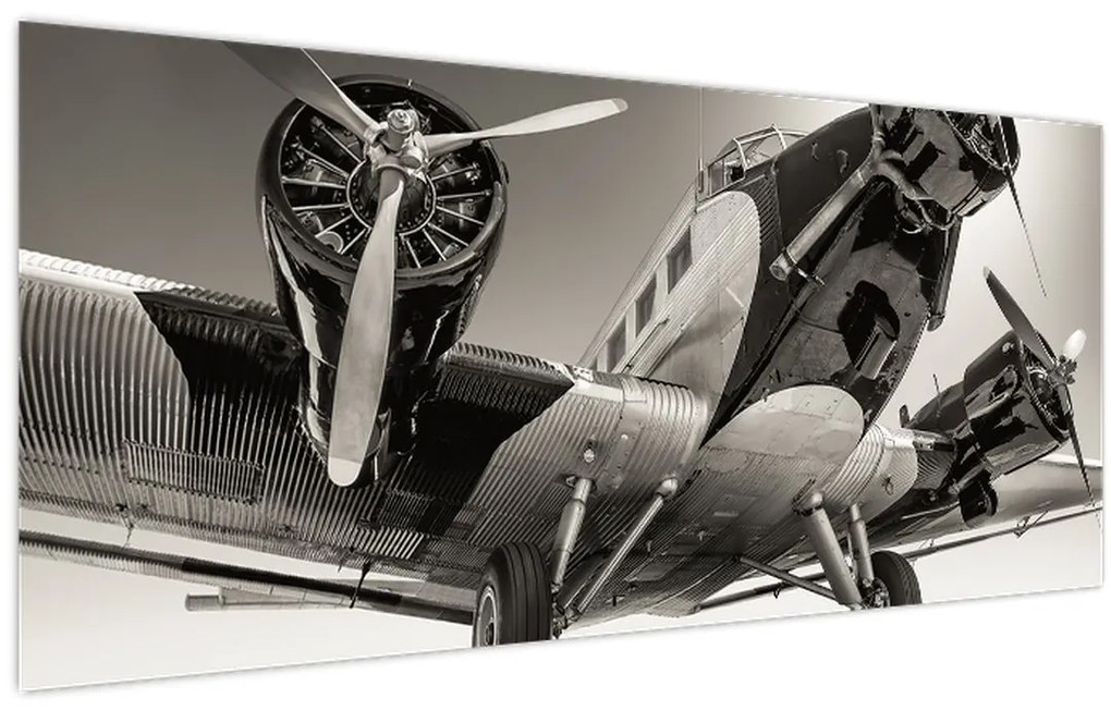 Obraz - Historické lietadlo (120x50 cm)