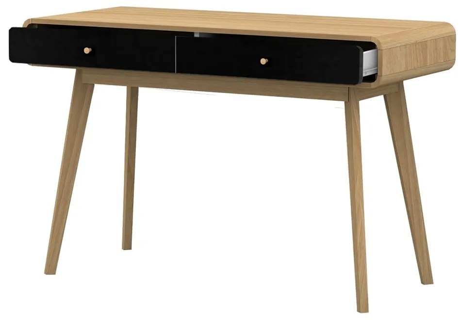 Pracovný stôl v dekore duba 50x120 cm Cassie - Støraa