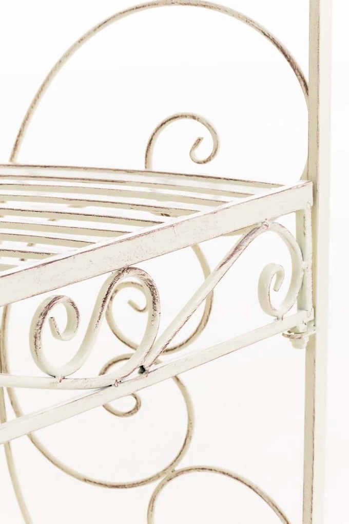 Oblúk na ruže Rosie s lavičkami - Krémová antik