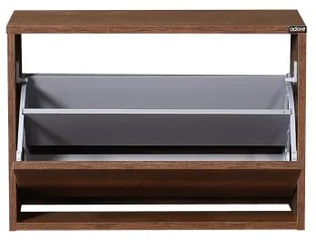 Skrinka na topánky OSLO 42x60 cm hnedá