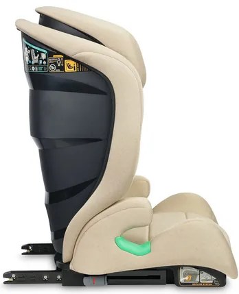 CARETERO autosedačka NIMBUS I-SIZE CAMEL (100-150 cm)