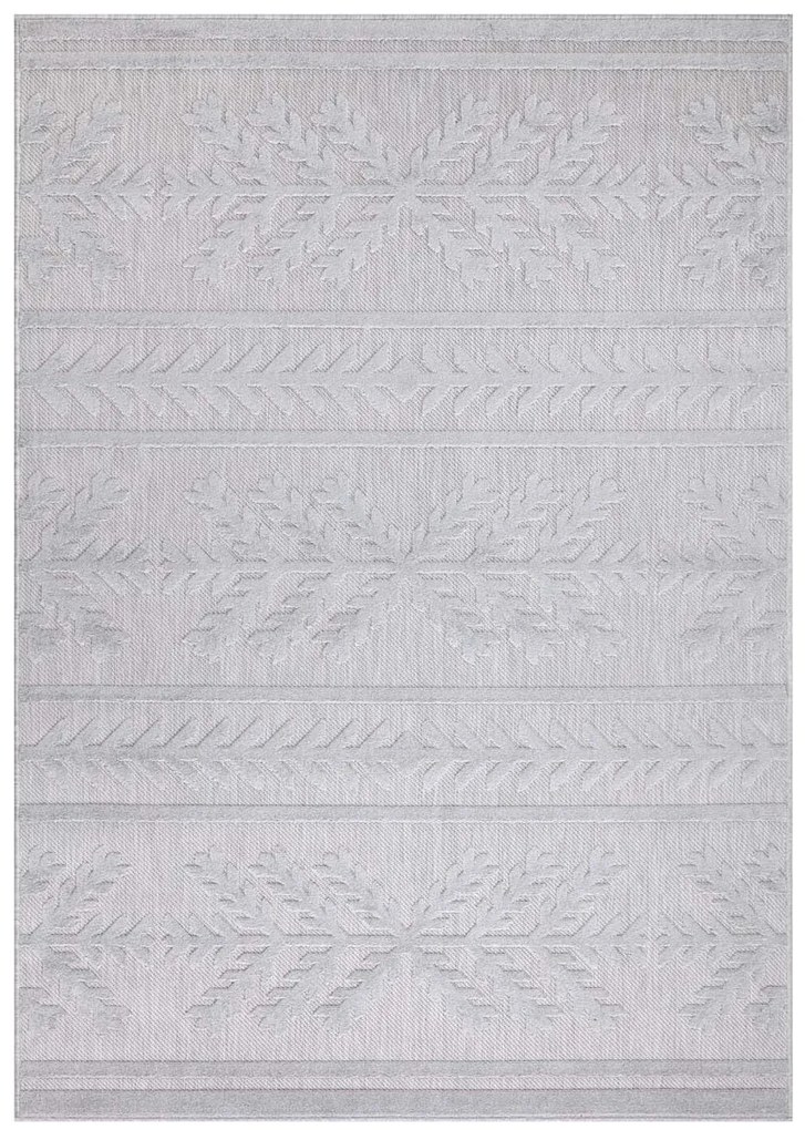 Dekorstudio Terasový koberec SANTORINI - 411 sivý Rozmer koberca: 200x200cm