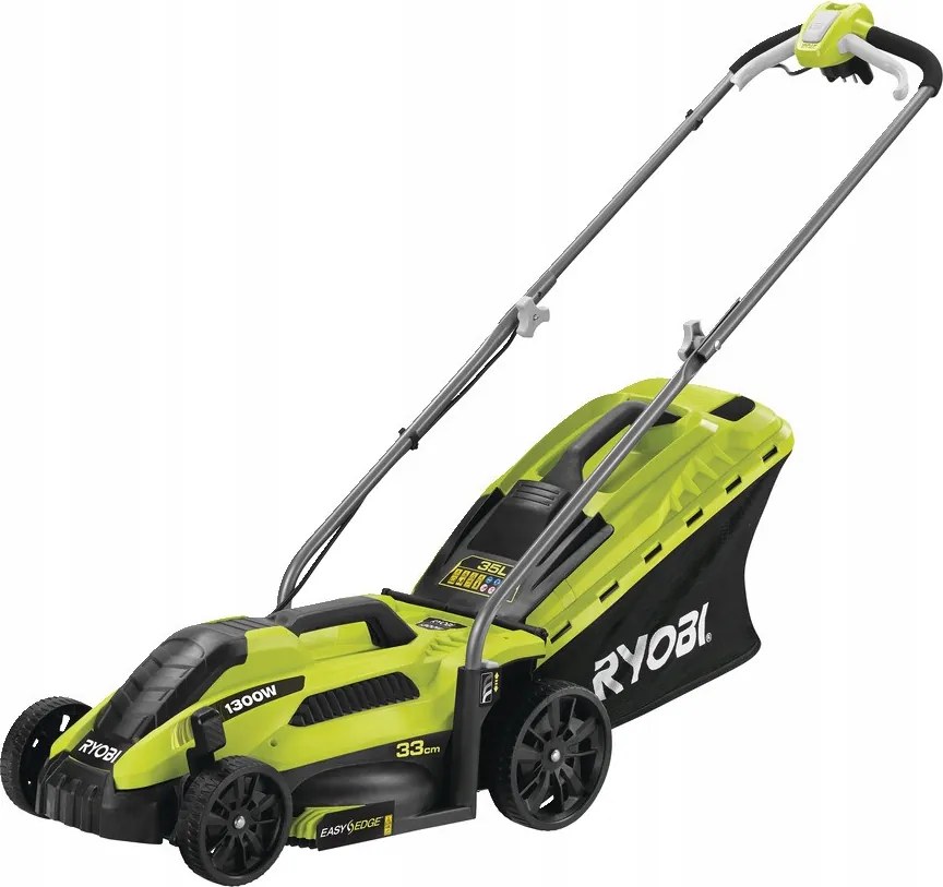 Ryobi RLM13E33S 1300W Elektrická kosačka na trávu šírka záberu 33cm